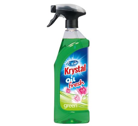 KRYSTAL olejový osviežovač s rozprašovačom 750ml ZELENÝ