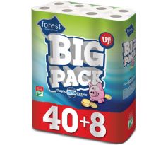 Toaletný papier 2-vrstvový BIG PACK 40+8ks