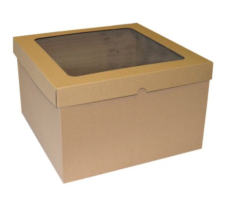 Krabica s okienkom 40x40x25cm