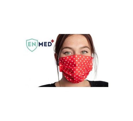 EnMed® jednorázové rúška RED/10 ks