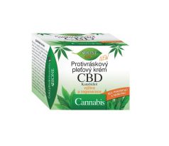 BIO CBD+CANNABIS Protivráskový pleťový krém 51 ml