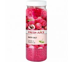 Fresh Juice Kúpeľná soľ Litchi & Patchouli 700g