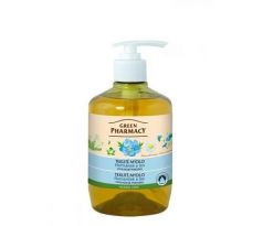 Green Pharmacy tekuté mydlo - vyhladzuje pokožku 460 ml - Rumanček a ľan