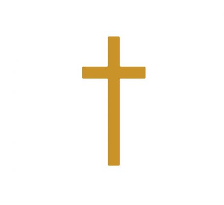 Zápich – Kríž jednoduchý (bez paličky)