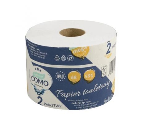 Toaletný papier 2-vrstvový 68m/36ks