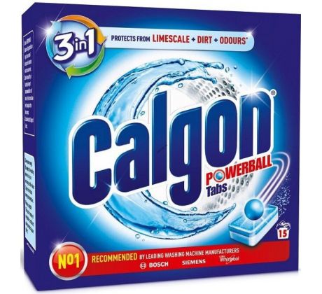 CALGON Powerball tablety do práčky 15ks
