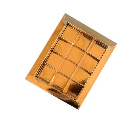 Krabička na pralinky s okienkom (12ks)