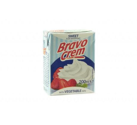 Smotana rastlinná 200ml Bravo cream (šľahačka) DMT 21.7.25