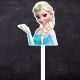Frozen Elsa zápich z bioplastu