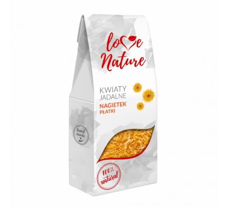 Kvety sušené jedlé nechtík lupienky 15g