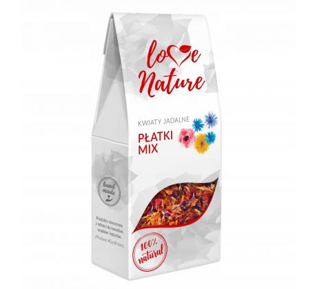 Kvety sušené jedlé mix okvetné lístky 16g