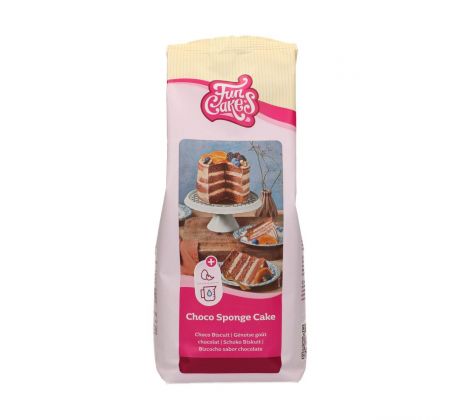 Zmes FunCakes na čokoládový piškótový koláč 1kg
