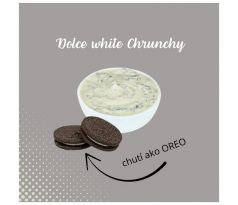 Krém Dolce White Crunchy 1kg - biely krém s chrumkyvými kúskami
