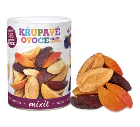 MIXIT Slivka Marhuľa - Chrumkavé ovocie 65g DMT: 18.8.2025