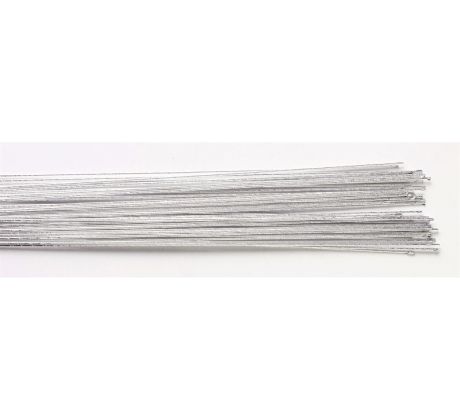 Kvetinový drôt na dekorácie 36cm/50ks (0,56mm)