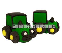 Cukrárenský dekoračný výrobok Traktor 50x60mm