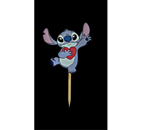 Drevený zápich Stich