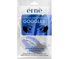 ERNE Hydrogélové OKULIARE MODRÉ na obnovu unavenej pokožky v okolí očí 2ks/1bal