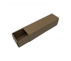 Krabička na makrónky 170x45x45mm FAREBNÁ pár Hnedá ECO