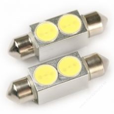 LED autožiarovka 12V s päticou sulfit 2ks