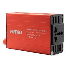 Menič napätia AMiO 24V/230V 300W/600W 2xUSB