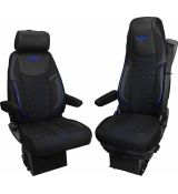 Poťah SCANIA Royal Premium R-S, 2 pás, neodpružené sedadlo spoluaca