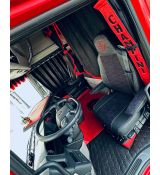 SCANIA S od 2017 rovná podlaha "HONEYCOMB" s výšivkou MAMUT