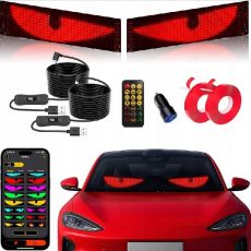 2ks Flexibilných LED panelov 590x120mm "diabolské oči"